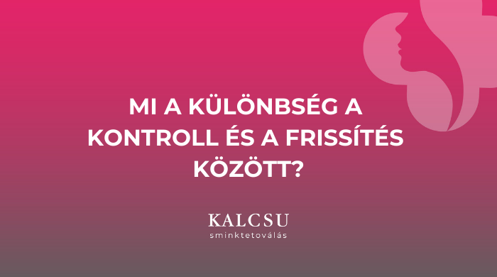 Mi a különbség a kontroll és a frissítés között? 